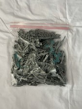 Lego Bionicle / Technic Lot,  Weapons and Armor all Silver, Over 1Lb picture