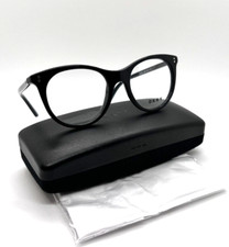 DKNY DY 4694 3688 Women Eyeglasses Frame 50-19-140mm Round Black 100% Authentic picture