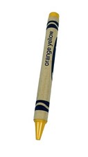 Crayola Crayon Retired Orange Yellow New Unused Binney & Smith New York Vint picture