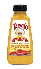 Tapatio Spicy 🌶️ Yellow Mustard 🌭 12oz Bottle picture