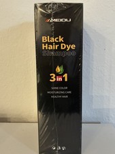 MEIDU Black Hair Dye 3 in 1 Shampoo 500ml picture