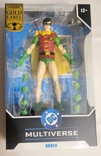 🐦‍🔥McFarlane Toys Store Exclusive DC Multiverse Gold Label ROBIN (Silver Age) picture