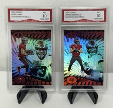 2024 Panini Illusions Baker Mayfield & Mike Evans 2 Card Set picture