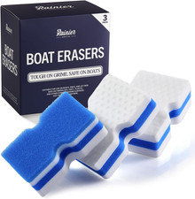 Rainiersupplyco Boat Scuff Eraser - Magic Boat Erasers for Cleaning Seats, Hulls picture