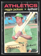 Reggie Jackson 1969 Topps #20 Oakland Athletics picture