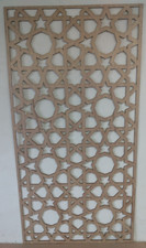 Arabesque Mosaic Islamic Art Wall furniture partition Decor Wood Sheet 5mm 4'X8' picture