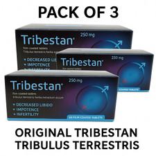 3X ORIGINAL Tribestan 250mg x60 Tabs | Bulgarian Tribulus by Sopharma picture