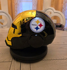 Custom Iron Man MKIV Pittsburg Steelers Voice Activated Helmet One Size Fits All picture