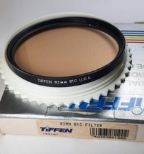 Tiffen 82mm 81C 81-C 81 C Light Balancing Glass Lens Filter 82 mm New Old Stock picture