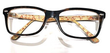 Ray Ban RB5228 5057 Tortoise Red Square Eyeglasses Frame 53/17 140 picture