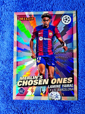 Lamine Yamal 2023-24 Topps Merlin UCC Merlin's Chosen Ones Refractor Rookie (RC) picture