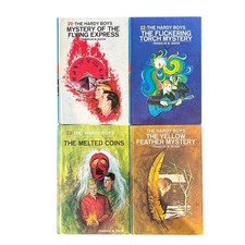 VTG 1970-71 Lot of 4 Hardy Boys Books by Franklin W. Dixon, #s 20, 22, 23, 33 HC picture