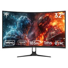 KTC H32S5 32'' Curved Gaming Monitor 2K 180Hz QHD 1500R 1ms with Adaptive Sync picture