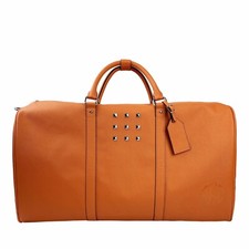 BLOWOUT SALE: GOLD CIPANGO Lightweight Studded Traveler Weekender Duffle Bag picture
