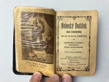 1922 Slovak Prayer Book Slovakian Christianity Religious Devotional picture