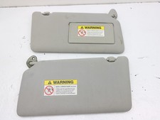 2003-2006 Honda Element Gray Sun Visor Pair Driver Passenger Side LH RH OEM picture