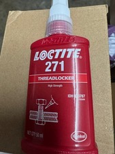 2 pack Loctite Threadlocker Red 271 Heavy Duty Adhesive Large Fasteners 50 mL picture