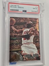1995-96 Fleer Metal - Michael Jordan #13📈📈📈 1st year fleer metal set 🔥🔥🔥 picture