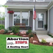 Abortion Stops a Beating Heart - ProLife 2-Pack 12