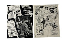 Punk Rock Flyers The Crowd Veins Blades picture