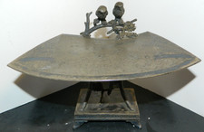 Antique 19th Century Derby Silverplate Co. Owls Calling Card Tray 7