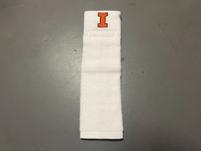 Illinois Fighting Illini Team Issued Player Exclusive Game Towel Football QB picture