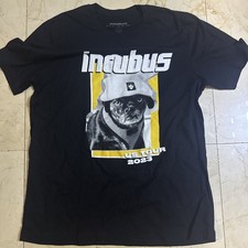 Incubus Rock Band Tour T-Shirt Size XL Black Music - New, No Tags picture