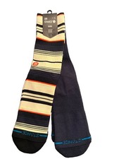 STANCE MENS LARGE COTTON BLEND CASUAL CREW MID CUSHION SOCKS NWT. picture