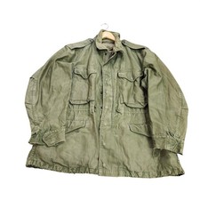Vintage Vietnam Era US Army M65 Field Jacket OG-107 Medium Regular Distressed picture
