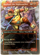 MTG Raphael, the Nightwatcher (Borderless Foil) Teenage Mutant Ninja Turtles 213 picture