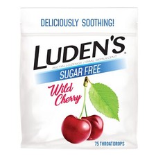 Luden's Sore Throat Drops For Minor Sore Throat Relief Sugar Free Wild Cherry... picture