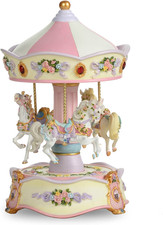 THE SAN FRANCISCO MUSIC BOX COMPANY Classic Horse Musical Carousel picture
