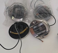LOT of 4 - New ATTWOOD Flush Mount Transom Light Stainless Boat Marine Sea Ray picture