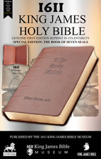 1611 King James Bible AV1611 w/ Apocrypha, True Facsimile, Book of Seven Seals picture