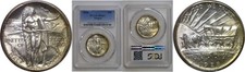 1928 Oregon Trail Commemorative Half Dollar PCGS MS-66+ picture
