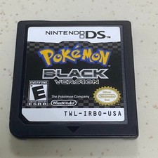 Pokémon Black Version DS Game Card for DS 2DS 3DS DSI NDS NDSI XL Lite Tested picture
