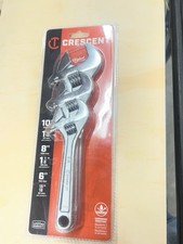 CRESCENT ADJUSTABLE WRENCH SET 3   10