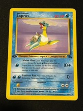 Lapras - 25/62  1st Edition Fossil Pokemon NM picture