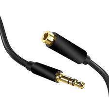 3.5mm Audio Extension Cable Headphone Stereo Cord Male to Female AUX Car MP3 lot picture