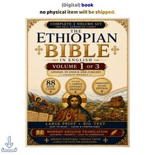 Pastor Gabriel H. Tesfaye The Ethiopian Bible in English 88 Books: A 2026 picture