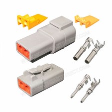2 Pin Deutsch DTP DTP04-2P DTP06-2S  waterproof electrical connector kit picture