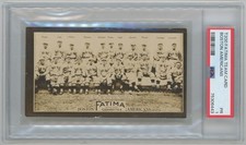 1913 T200 Fatima Team Cards 9 Boston Americans PSA 1 735959 picture