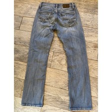 BKE Jake Straight Jeans 30x32 Mens Distressed Denim 30 x 32 ABP16254 picture
