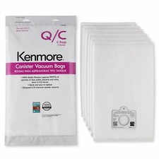 6 Kenmore Sears Type Q/C HEPA Vacuum Bags Style 5055 20-50558 50557 53292 50104 picture