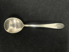 Vintage Hutzler's Brothers Co. Tea Room Soup Spoon Silverplate Baltimore, MD picture
