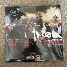 Lucki AUTOGRAPHED Dr*gs R Bad Transparent Orange Vinyl Signed - IN HAND picture