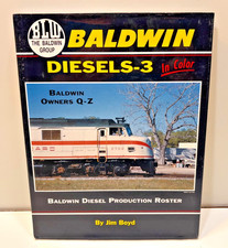 BALDWIN DIESELS-3 PRODUCTION ROSTER BY JIM BOYD, IN COLOR, HB/DJ,   picture