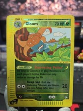 Pokémon TCG Gloom Reverse Holo Card 49/147 Aquapolis 2003 picture