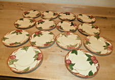 Fourteen (14) vintage franciscan earthenware apple 6.5