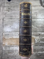 1880 Antique Art Collection “The Complete Works of William Hogarth” picture